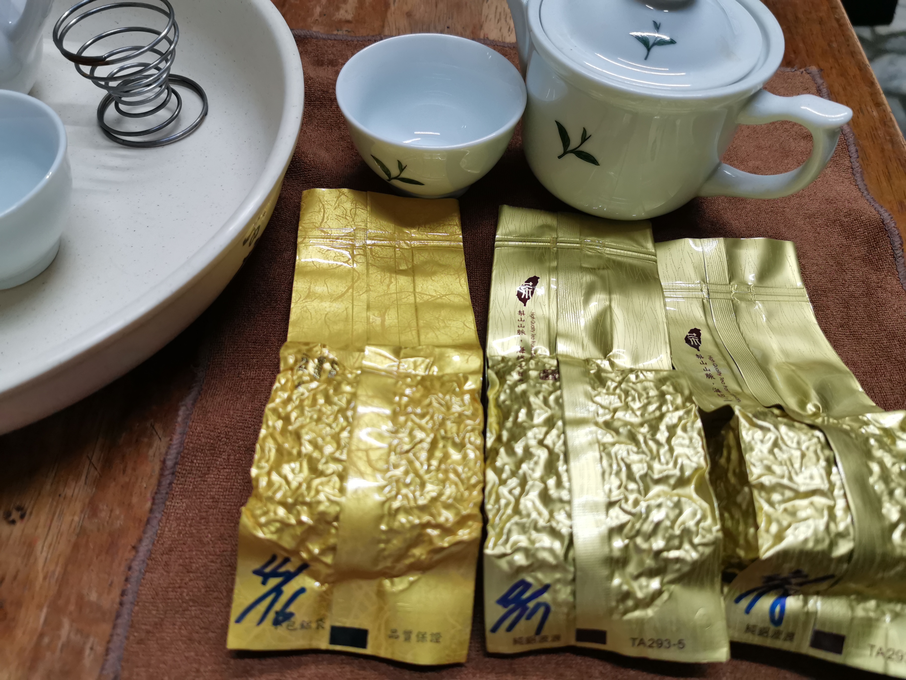 2019的黃金甘露茶(春茶)茶葉測試篇